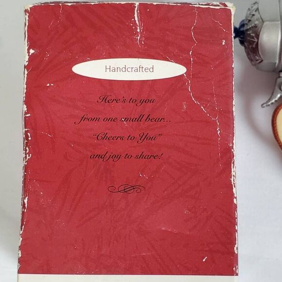 1994 Hallmark Keepsake Ornament “Cheers to You” Bear in Stein – German Holiday M - Picture 5 of 6